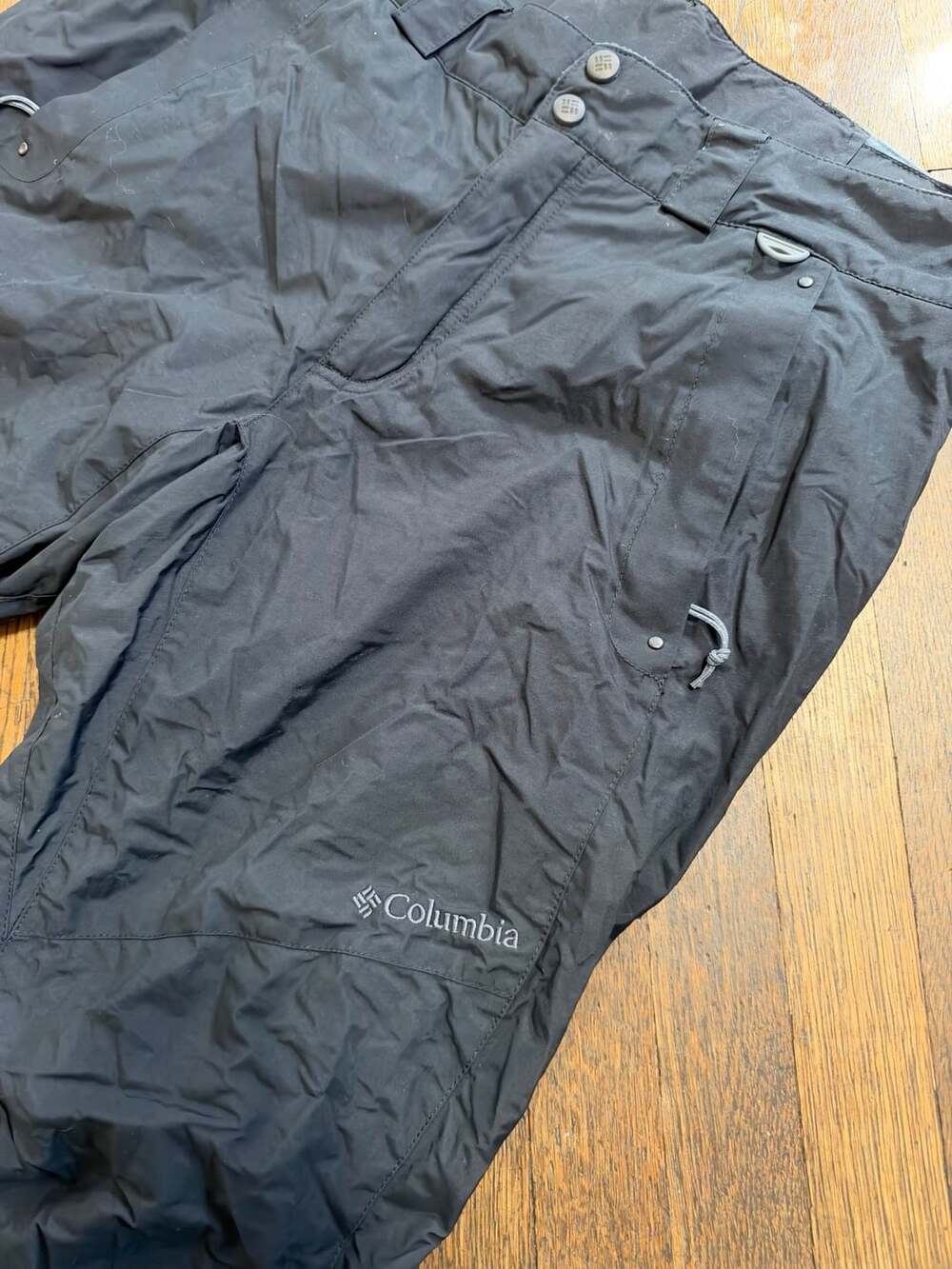 Women’s Columbia Omni-Tech Black Snow Pants Ski Pants Medium - Picture 14 of 14